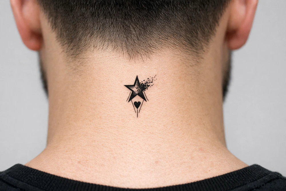 Fell in love with a fading starr tattoo idea