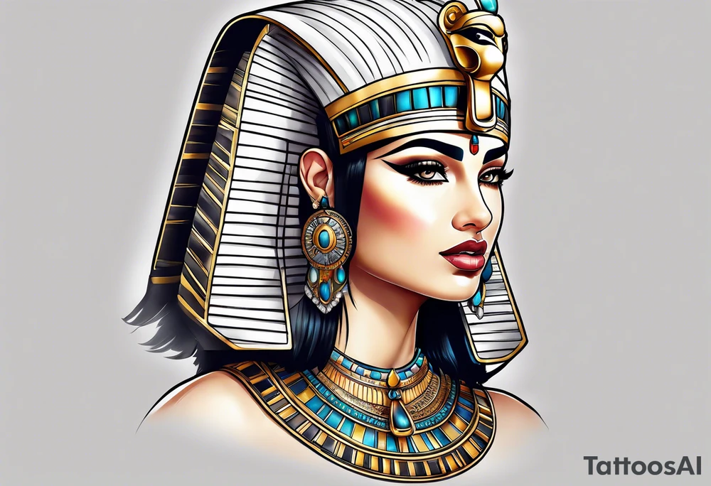 cleopatra tattoo idea
