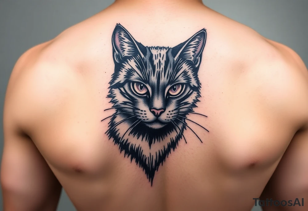 Black Cat tattoo idea