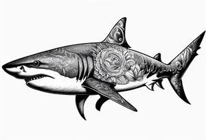 Shark tattoo idea