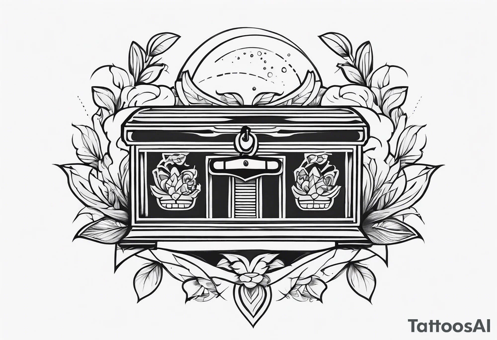 Chest tattoo tattoo idea