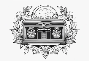 Chest tattoo tattoo idea