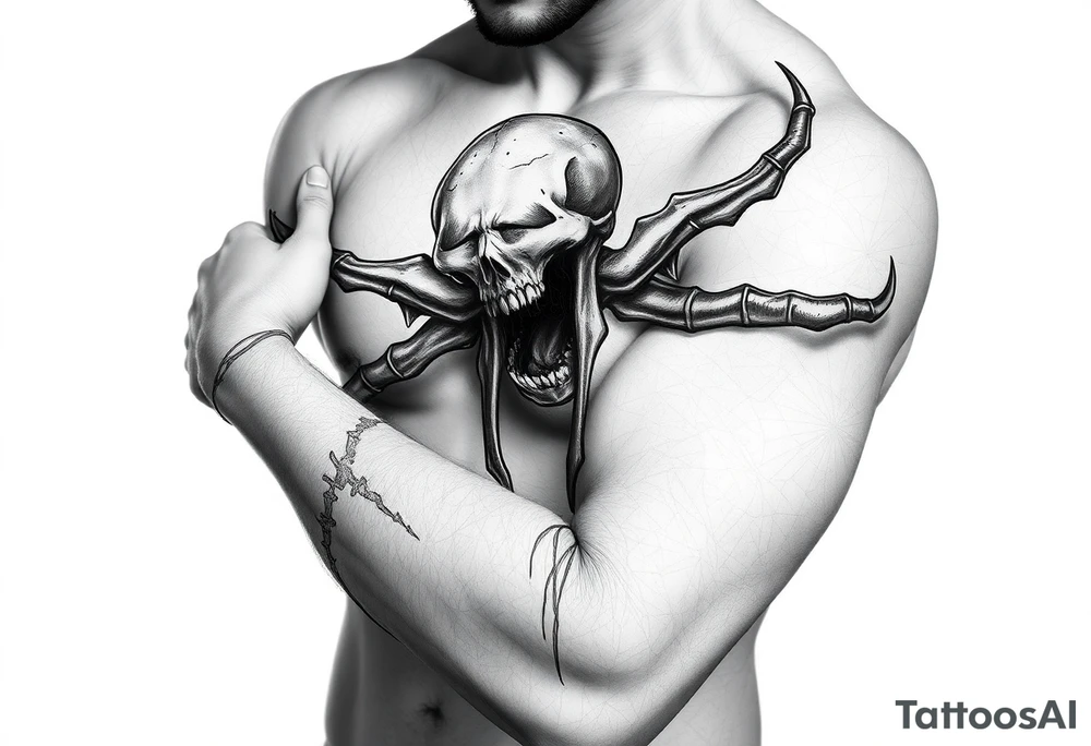 death with its broken sting tattoo idea