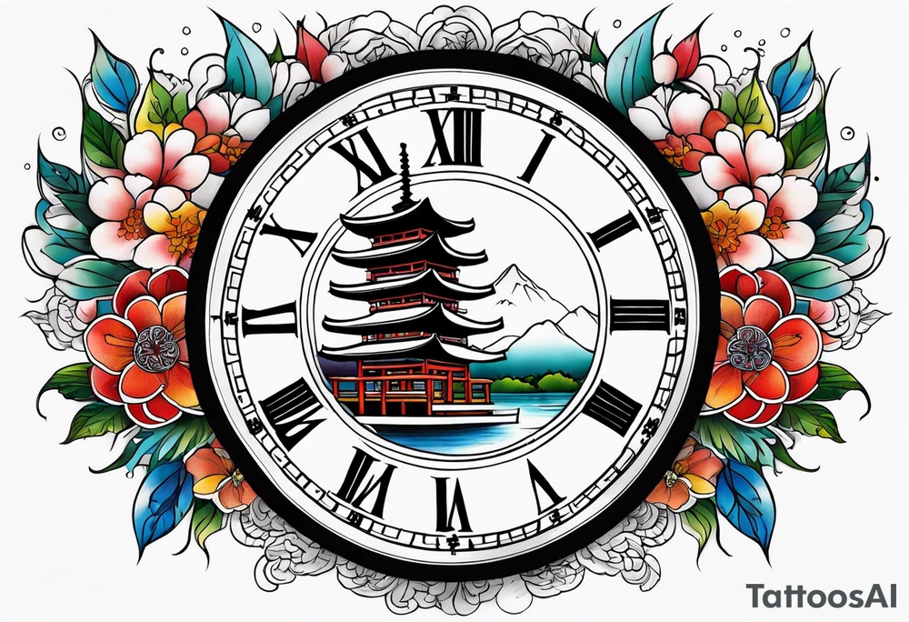 Losing time finding dreams tattoo idea