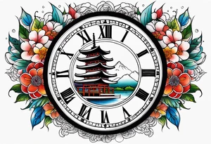 Losing time finding dreams tattoo idea