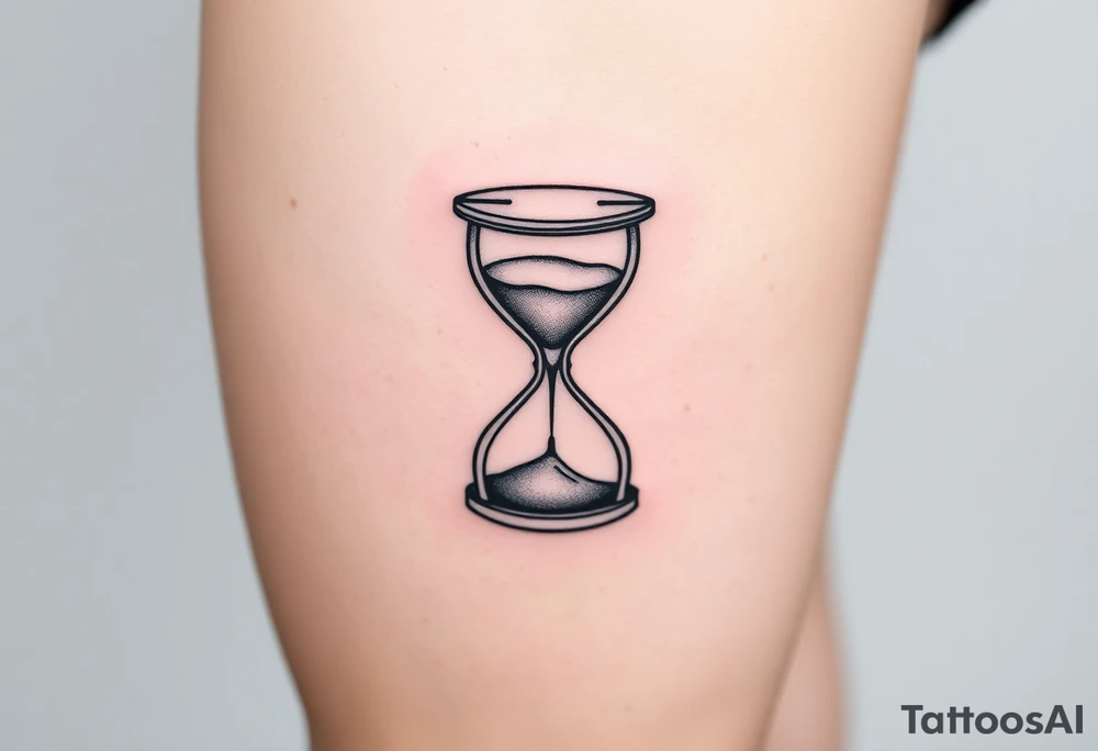hourglass tattoo idea