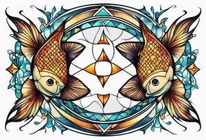 Pisces tattoo idea