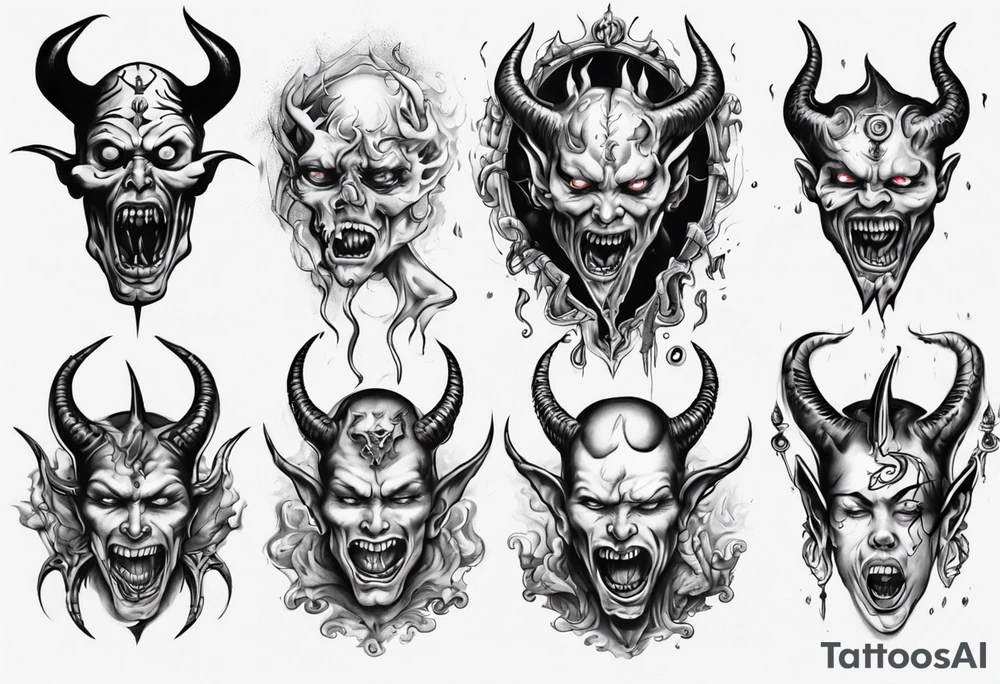 demons inside my head tattoo idea