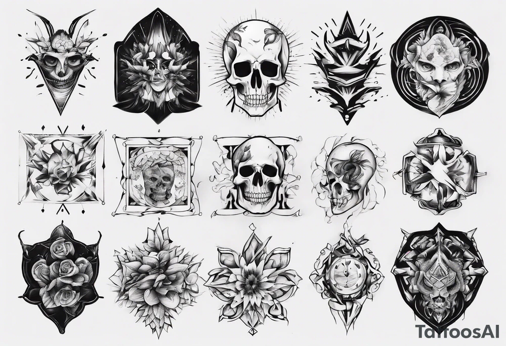 Think and feel tattoo idea
