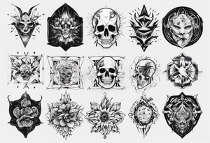 Think and feel tattoo idea