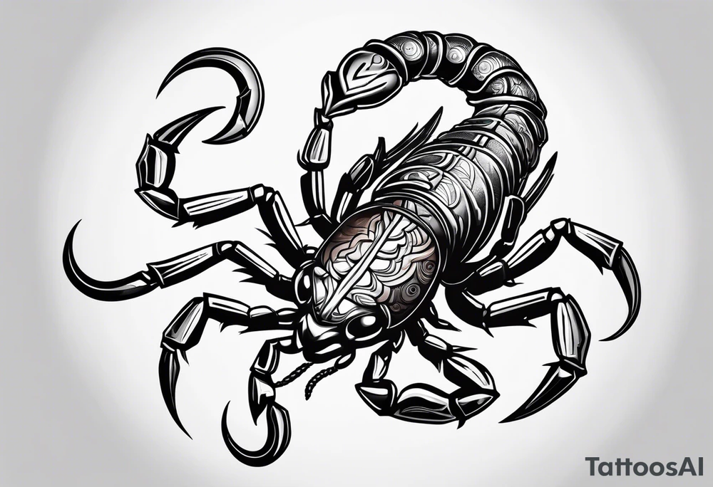 Scorpion tattoo idea