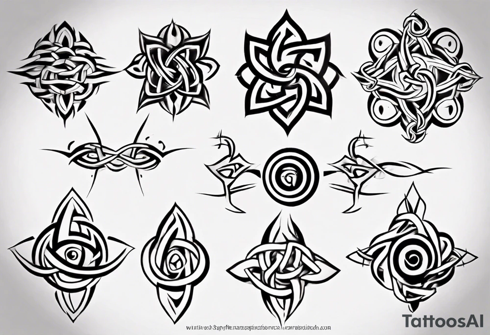 Prime knot 6,1 but very simple and clean tattoo idea