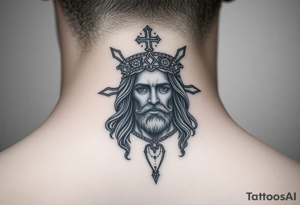 Православље или смрт Христос Пантократор tattoo idea