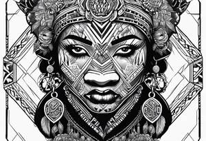 A mixture of African-American, Irish, and Scottish cultures. tattoo idea