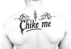 Choke me tattoo idea