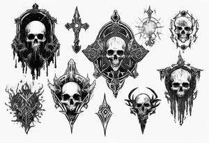 path of exile necromancer tattoo idea