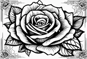 Variety rose’s brains flash sheet tattoo idea