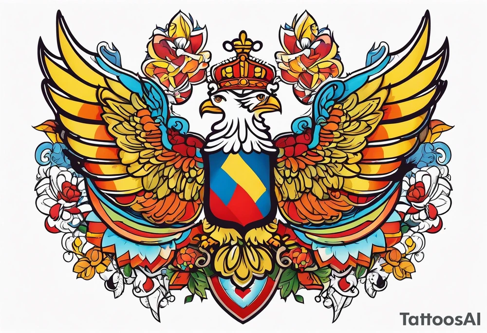 Russia Germany tattoo idea