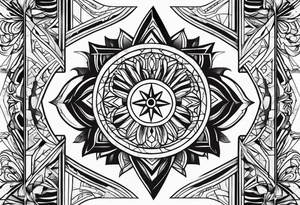 Kyrgyzstan tattoo idea