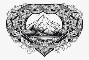 at the end of the rope tattoo idea
