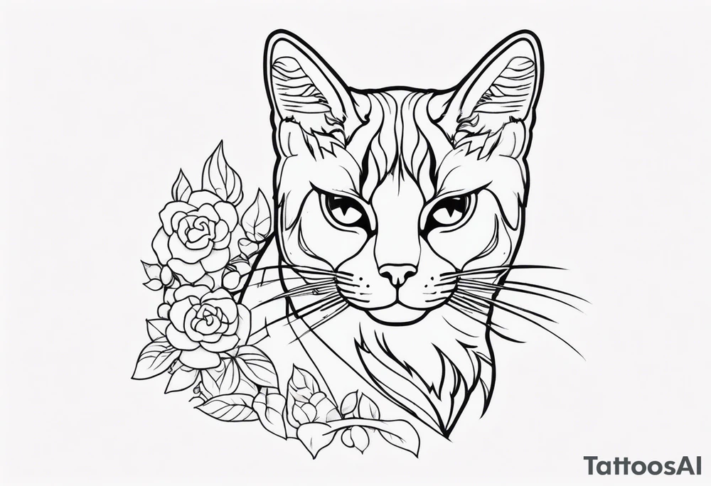 銃を持った猫 tattoo idea