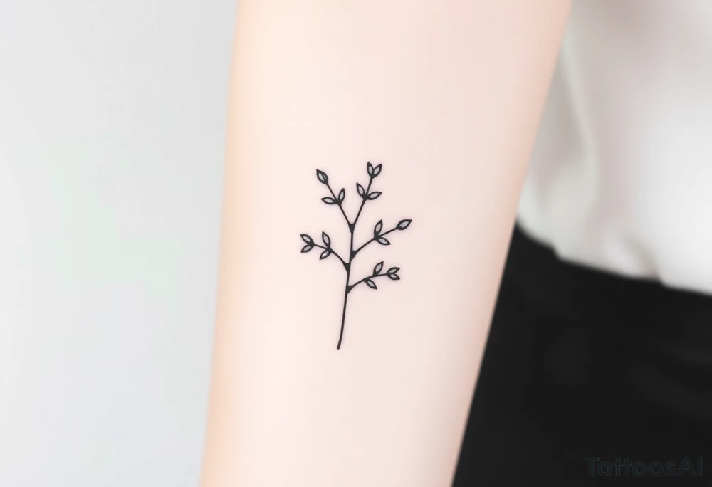 Ilex aquifolium tattoo idea