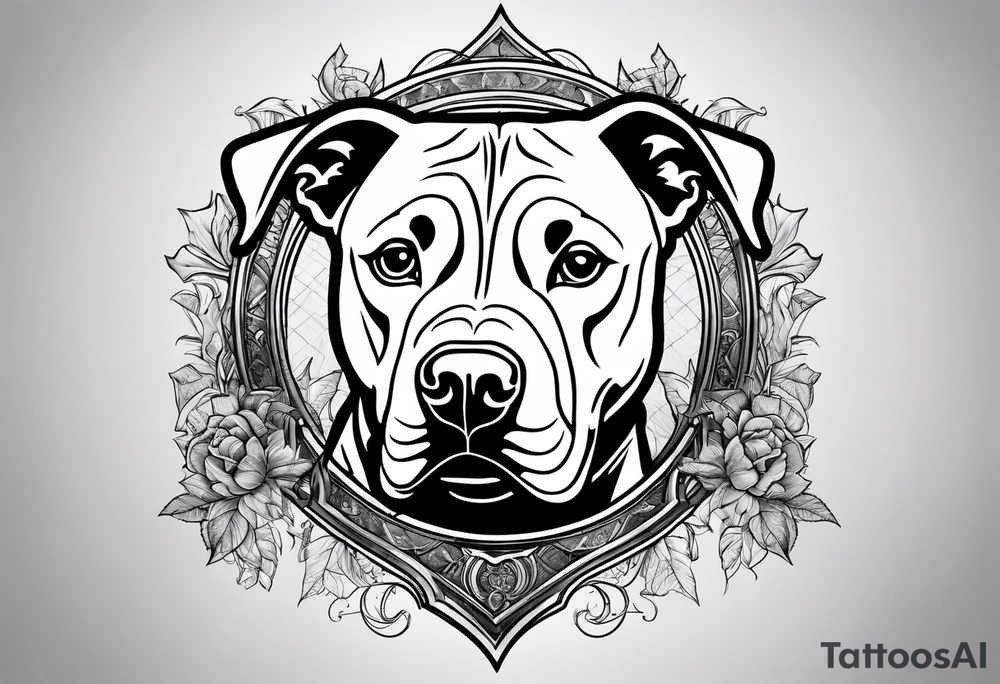 harry potter
 pitbull tattoo idea