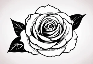 Rose tattoo idea