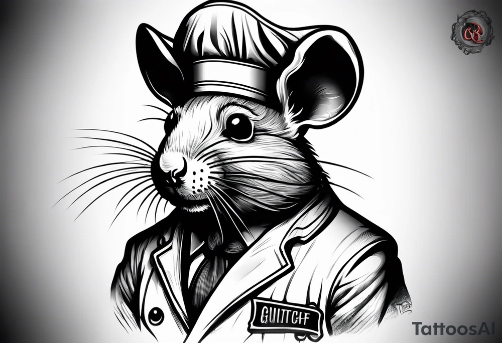 Rat chef prison guard tattoo idea