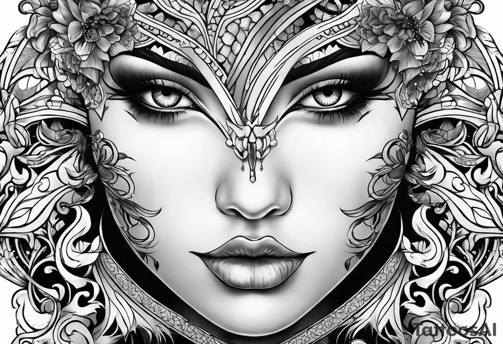 Shapes tattoo idea