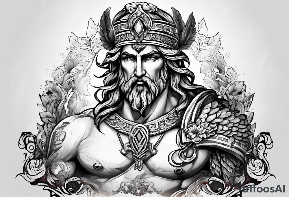 greek god tattoo idea