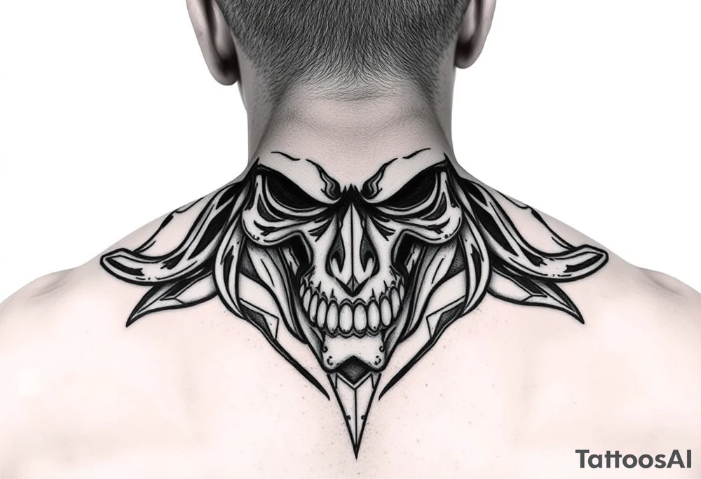 Face shot for platos leg sleeve tattoo idea