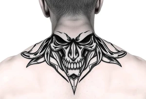 Face shot for platos leg sleeve tattoo idea