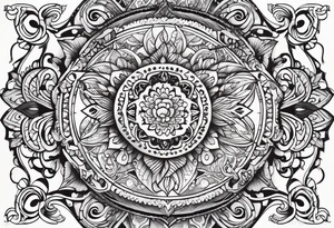 ornament tattoo idea