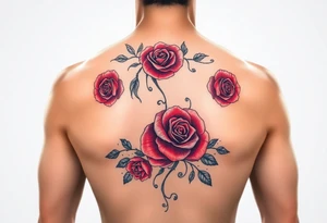 Im a twinky male and want a pretty tattoo on my torso. I like roses, kisses, hearts, and kink tattoo idea