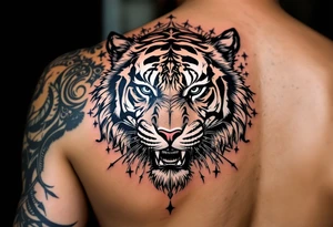 tiger 

more color tattoo idea