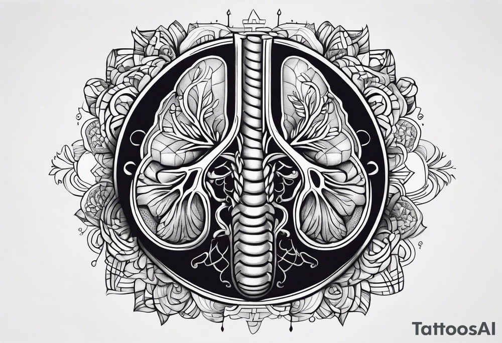 Kidney  body part organ tattoo idea