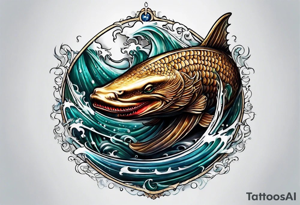 Leviathan tattoo idea