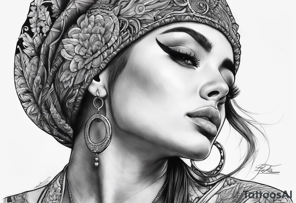 Fata dell'assenzio tattoo idea