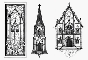 CHURCH tattoo idea