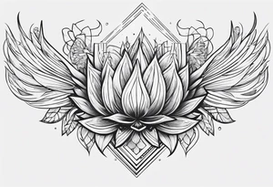 Representation of growth through challenges tattoo idea