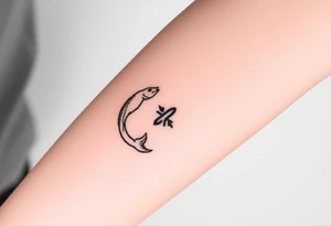 zodiac sign "pisces + cancer" tattoo idea