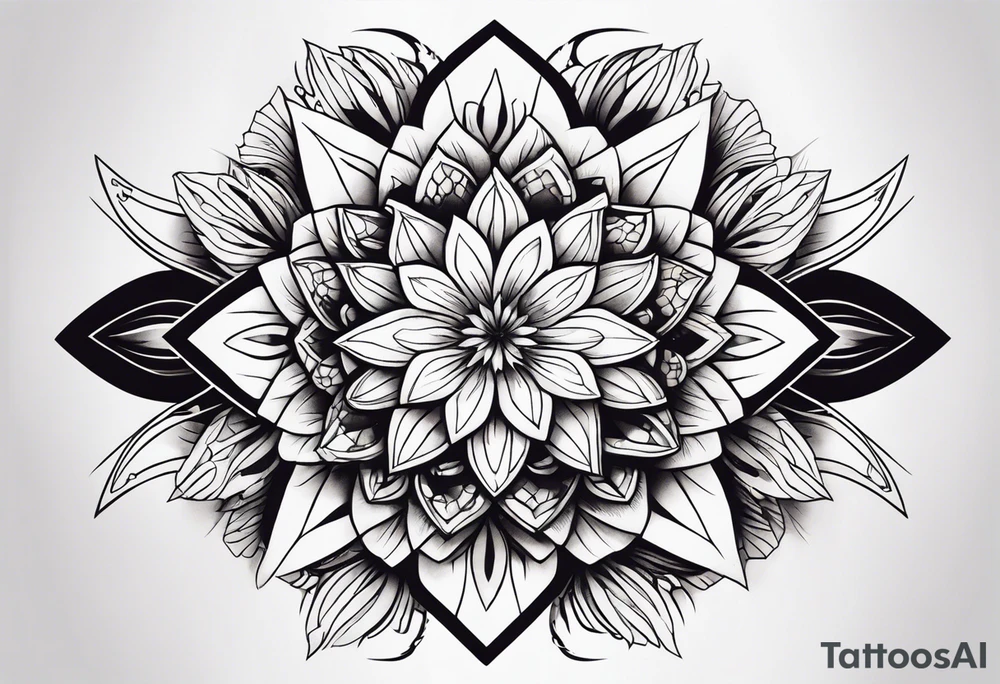собака tattoo idea