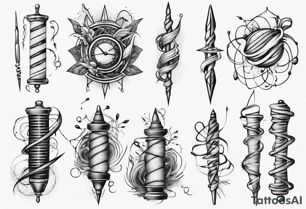 Taylor's Needle and thread tattoo idea