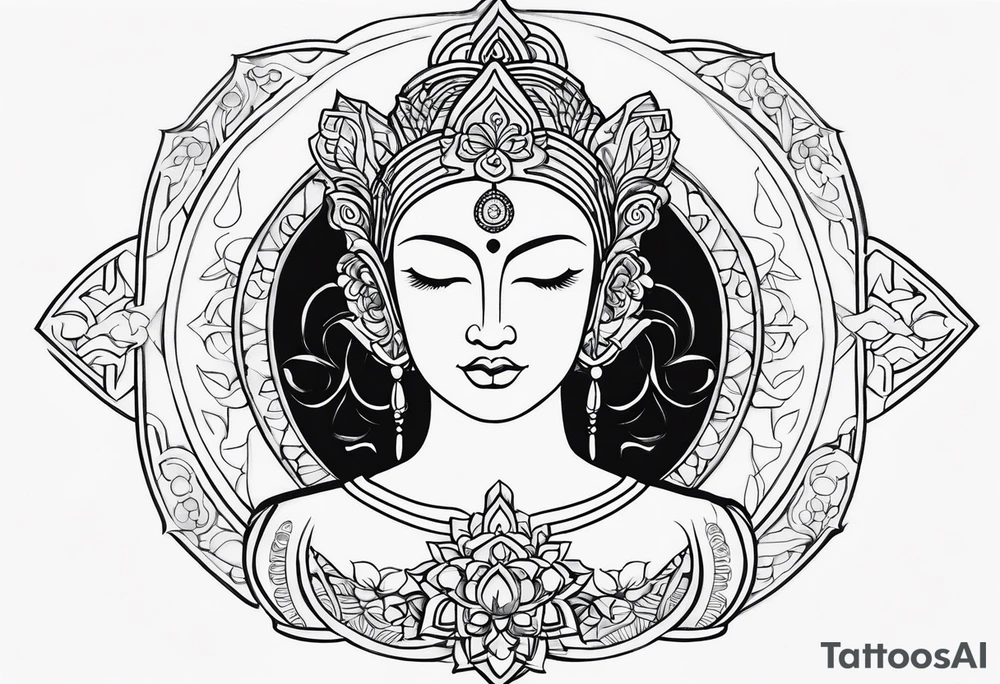 Caprice, Christian, Buddhist, advocate, environmentalist Virgo tattoo idea