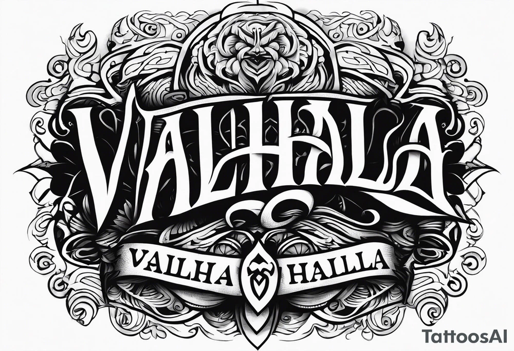Valhalla tattoo idea