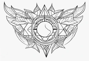 Golden tattoo idea