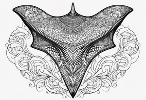 stingray tattoo idea