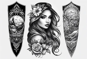 Sleeve tattoo idea