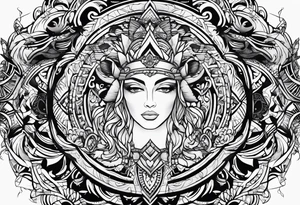 Manly, cool and simple tattoo idea
